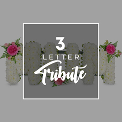 3 LETTER TRIBUTE